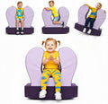 Sensory Chair for Kids, Squeeze & Rock, PU, Emotional Regulation & Focus | Calming Compression Rocker for Autism ADHD, Supportive High-Density Foam, Fit for Reading Corner, Playroom, Therapy Room