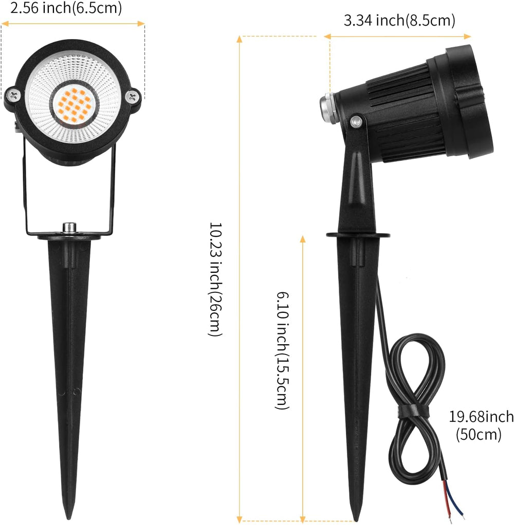 REEGOLD Low Voltage Landscape Lights Outdoor: 7W 700LM LED Landscape Lighting...