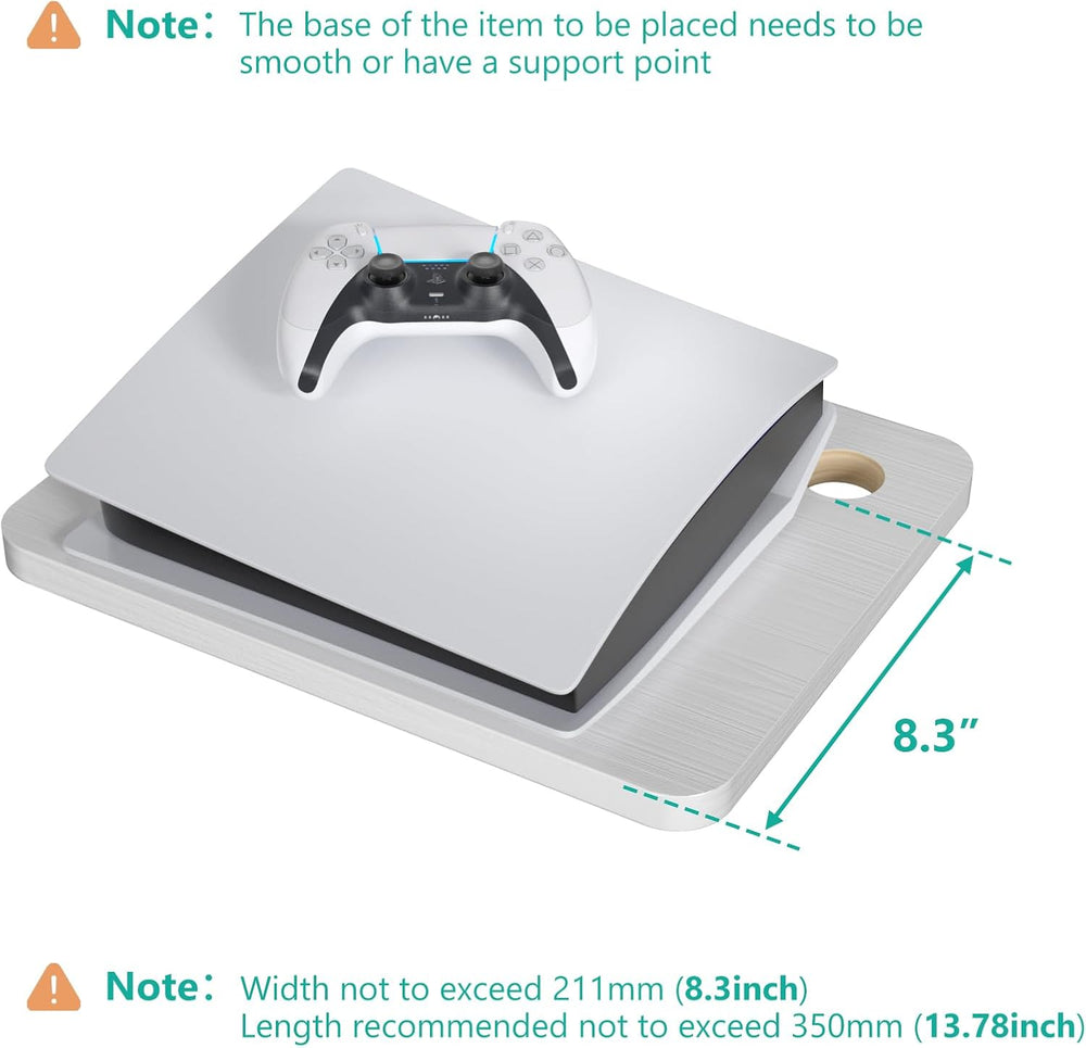 WALI Floating TV Shelf, 1 Tier Projector Shelf for DVD Players, Cable Boxes, ...