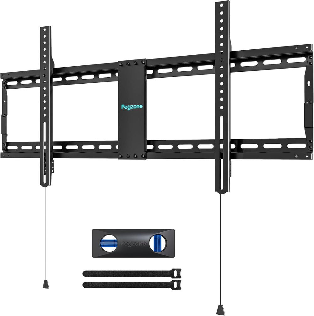 PEGZONE Low Profile TV Wall Mount for 43-95 Inch TVs, 1.1 Inch Ultra Slim | F...