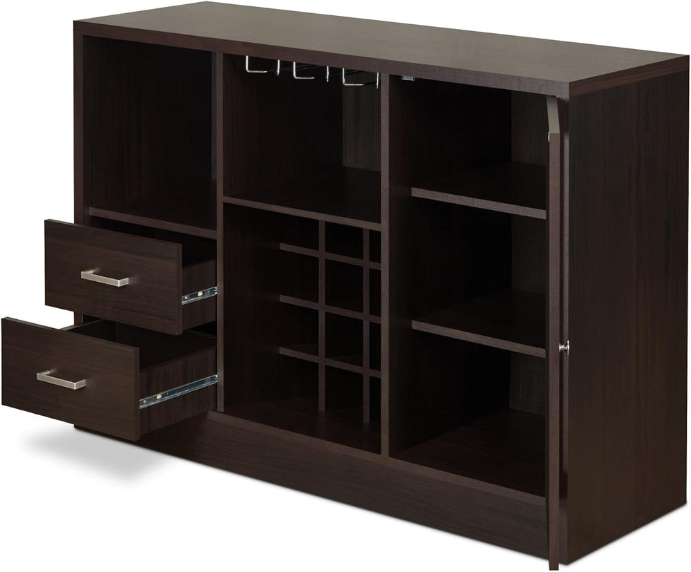 Wine Cabinet with Storage Drawers, Pantry Sideboard Locker for Kitchen Dining...
