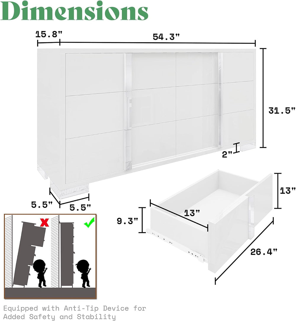 AMERLIFE 4 Piece Bedroom Furniture Set, Upholstered Queen Size Bed Frame with...