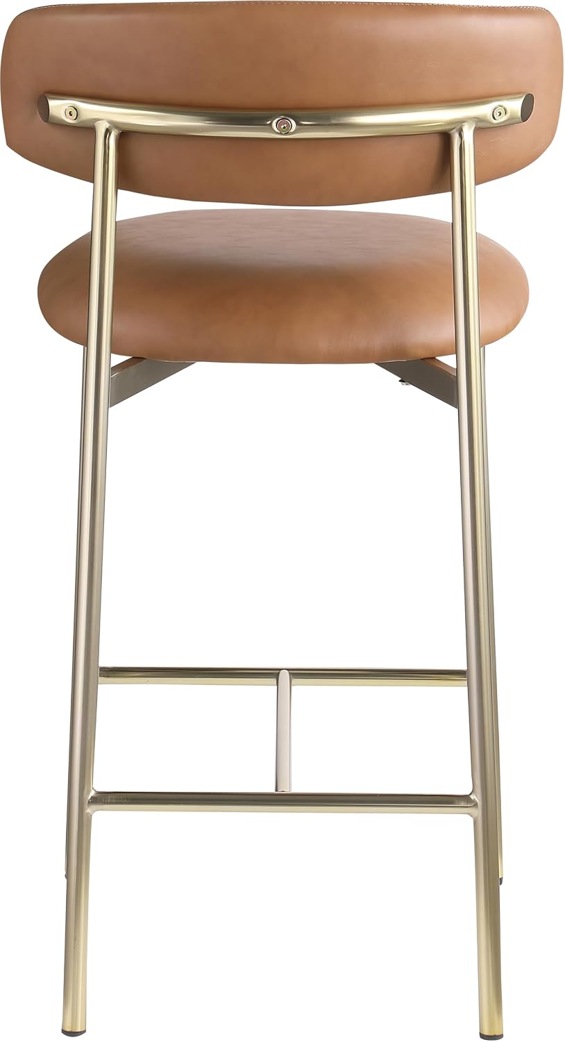 Meridian Furniture 995Cognac-C Lupita Collection Modern | Contemporary Counte...