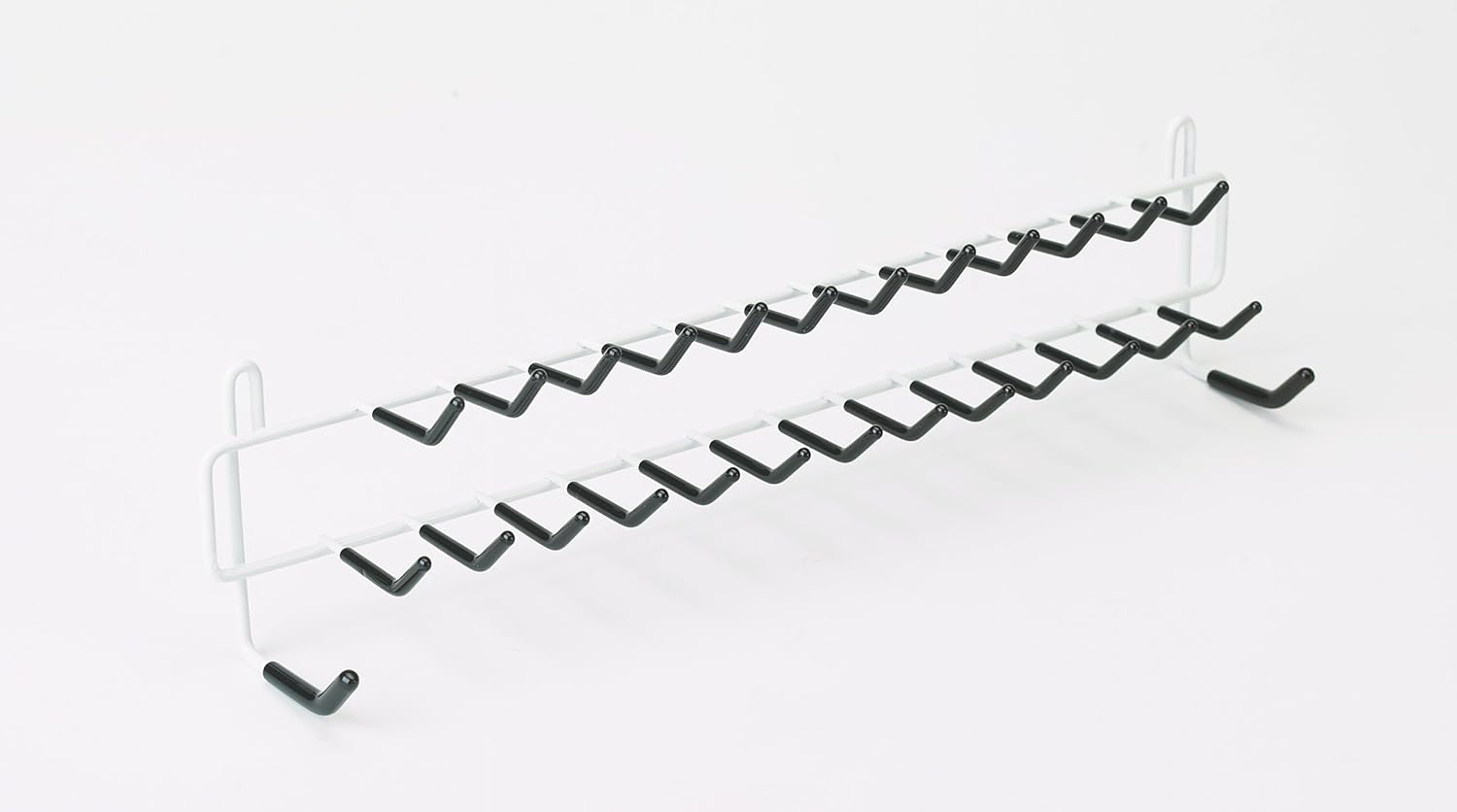ClosetMaid Epoxy coated steel 8051 Tie and Belt Rack, White, 3.5