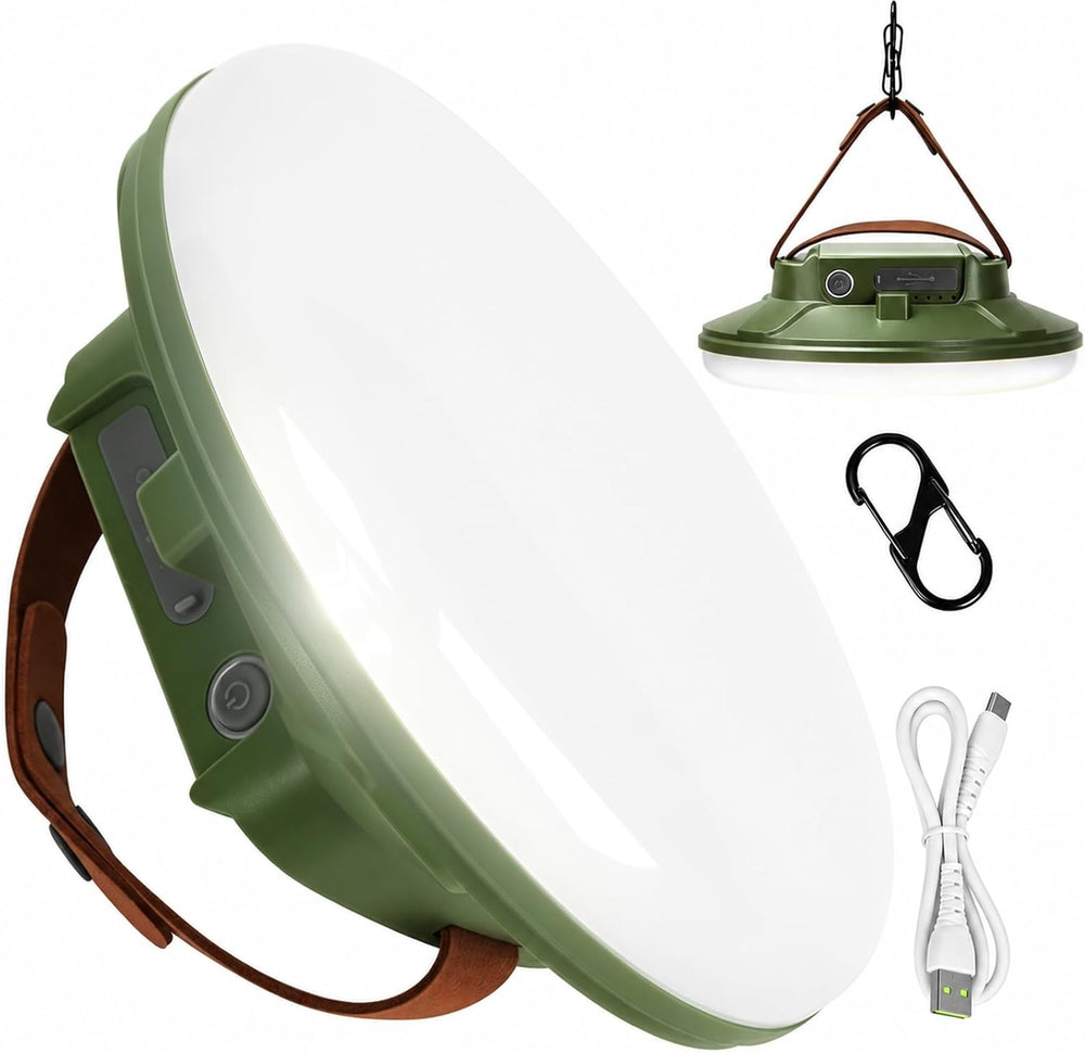 LED Camping Lantern Rechargeable 12000mAh, USB Charging & 4 Modes, Portab...