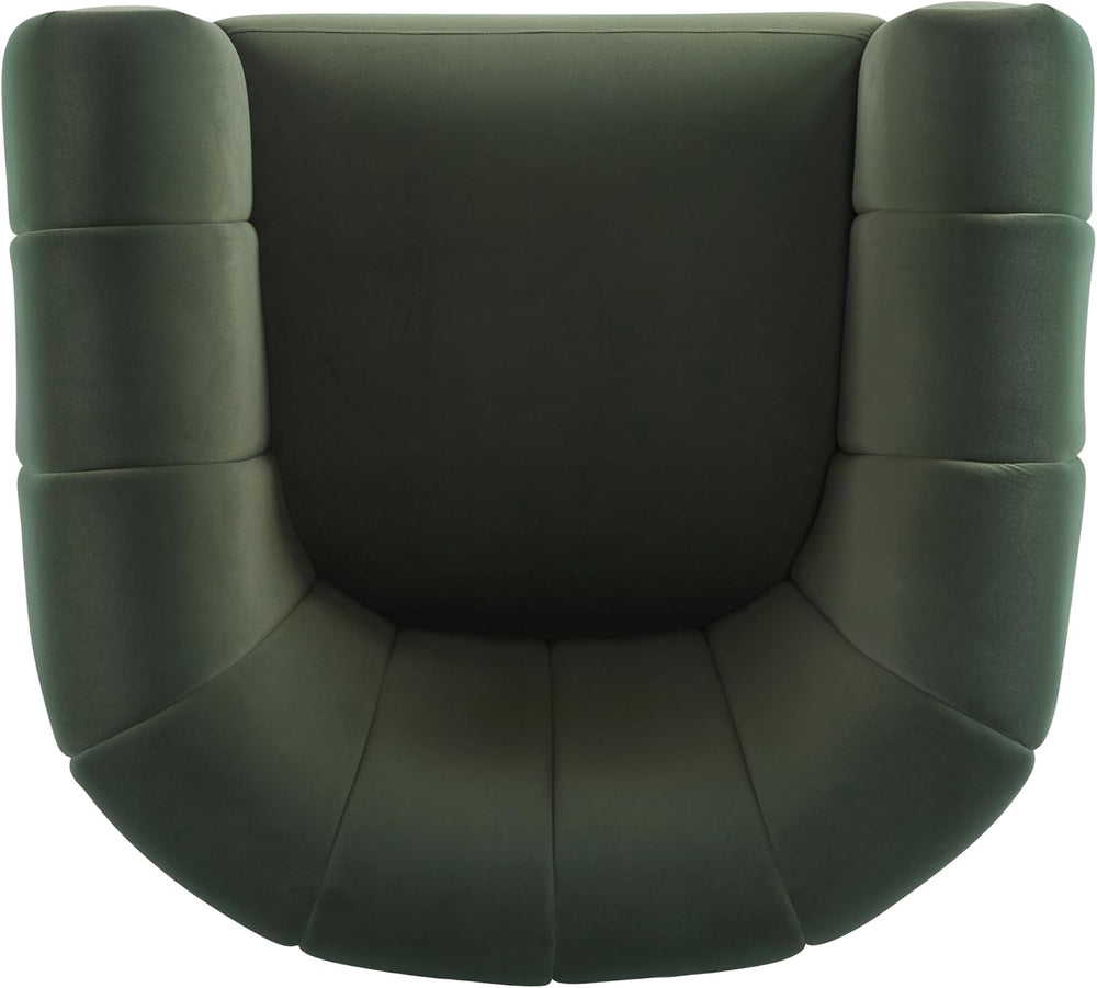 Christopher Knight Home Monroe Velvet Swivel Club Chair,Armchair with 360-Deg...