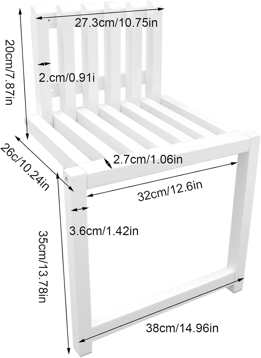Wall Mounted Chair,Space Saving Hidden Wall Stools,Solid Wood Porch Chair,Door Shoe Cabinet Hidden Footstool Bathroom Balcony Living Stool