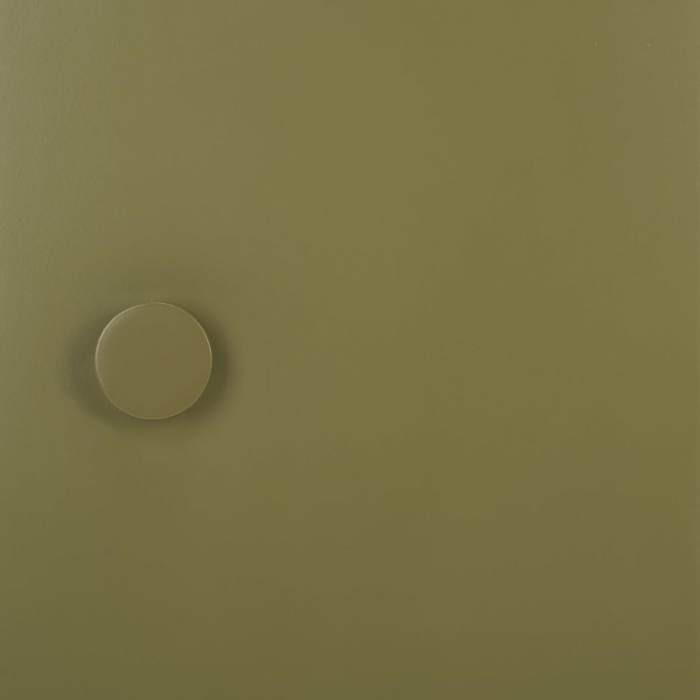 SAFAVIEH Couture Collection - Aldwyn Olive Green Metal Accent Table, Modern F...