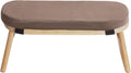Coffee Brown Wooden Meditation Bench - Foldable & Ergonomic! Perfect for Home Use. Transform Your Space into a Zen Retreat. Ideal for Kneeling Meditation. Comfortable & Space-Saving!