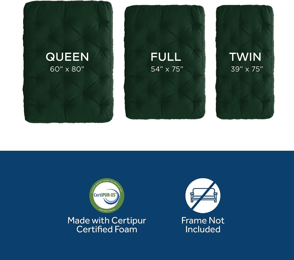Royal Sleep Products by The Futon Factory | 10 inch Pocket Coil Futon Mattres...