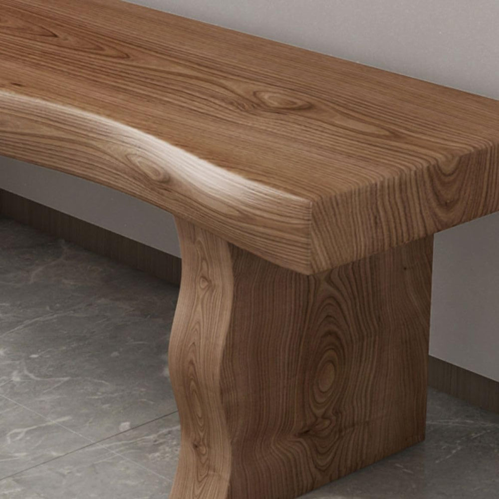 RUNNUP 78" Solid Wood Entryway Bench, Farmhouse Indoor End of Bed Bench ...