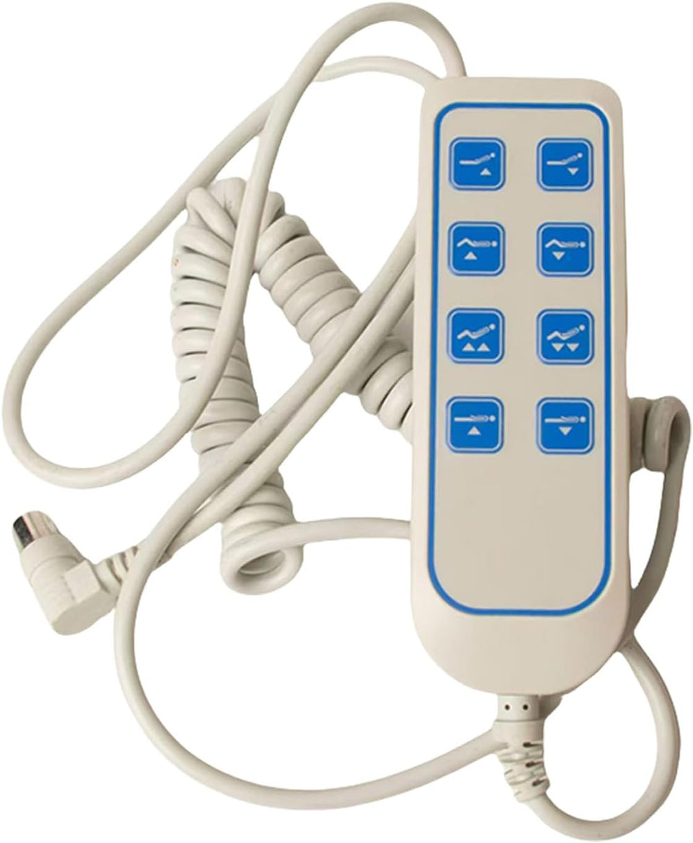 8 Pin Lifting Bed Remote Control Electric Push Rod Controller Electric Operat...
