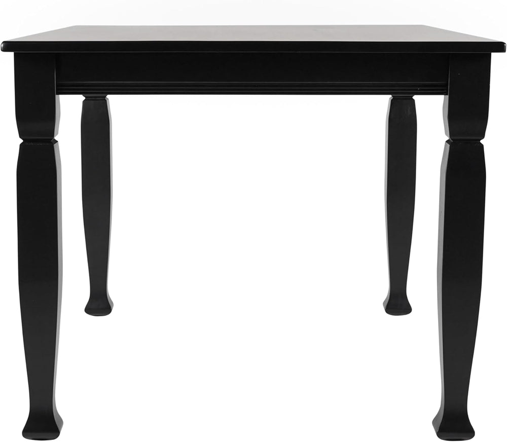 EMMA + OLIVER Milford 47" Solid Wood Dining Table, 3 Inch Offset Paneled...