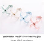 360° Rotating Four-Claw Hanger Hook for Closet Multi-Purpose Space-Saving Organizer for Bags Belts Hats and Accessories