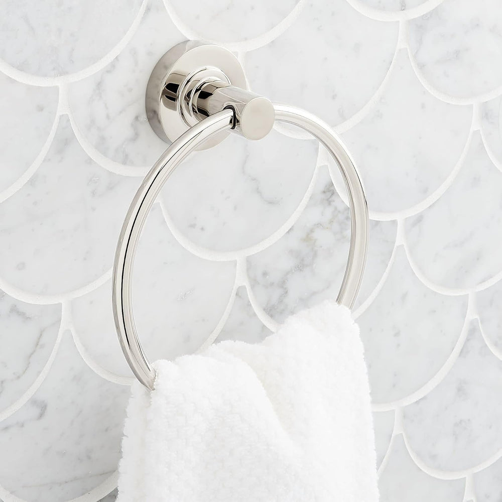 Signature Hardware 483949 Lexia 6-5/16" Wall Mounted Towel Ring