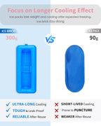 Insulin Vial Cooler Travel Case TSA Approved 300g Reusable Ice Brick Insulin Pen Case Holds 2 Pens and 2 Vials Long Lasting Medicine Cooler for Travel Camping and Outdoor Activities (Pink)
