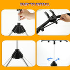 Garment Steamer Hanger Stand & Ironing Glove for Clothes, Adjustable Steamer Stand for Clothes Hanger & Mini Grey Ironing Board Portable Handheld Steamer Ironing Accessories for Clothes