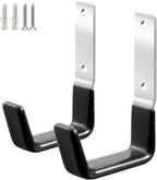 Heavy Duty Steel Garage Hooks,Garage Storage Utility Hooks,Anti-Slip Hanger, Tool Organizer,Steel Wall Mount Organizer, Garden Hose Hanger (Small-2PC)