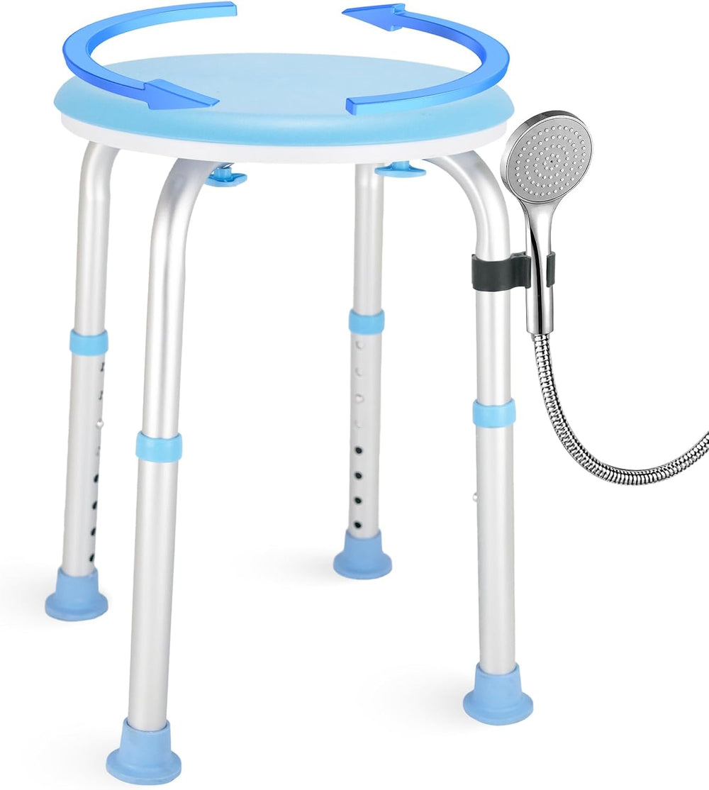 FSA/HSA Adjustable Swivel Bath Seat Shower Chair for Inside Shower, Shower Se...