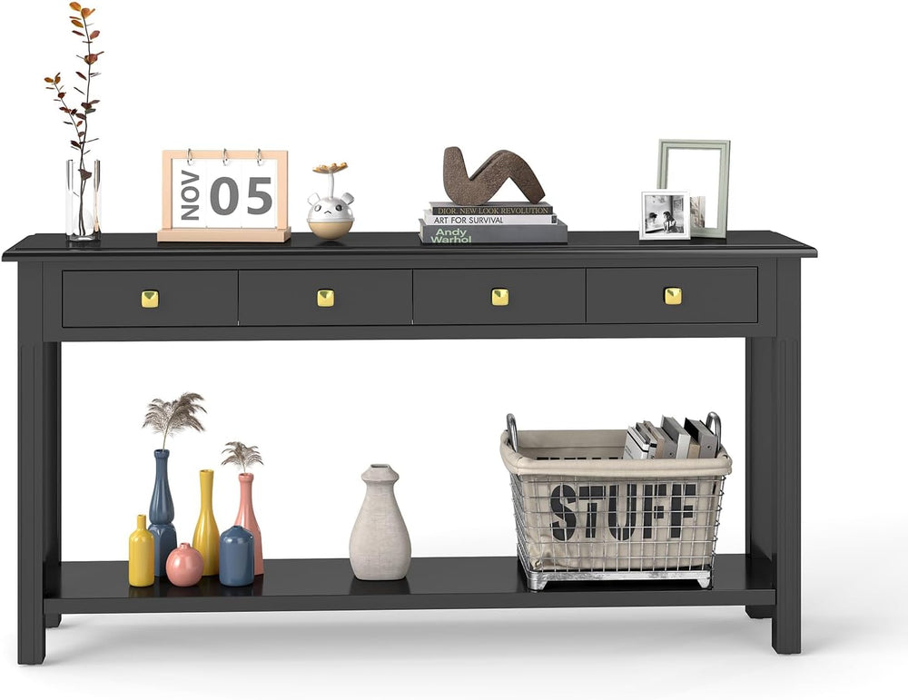 Kinfant Console Table - Entryway Table Sofa Table Hallway for Living Room, Fr...