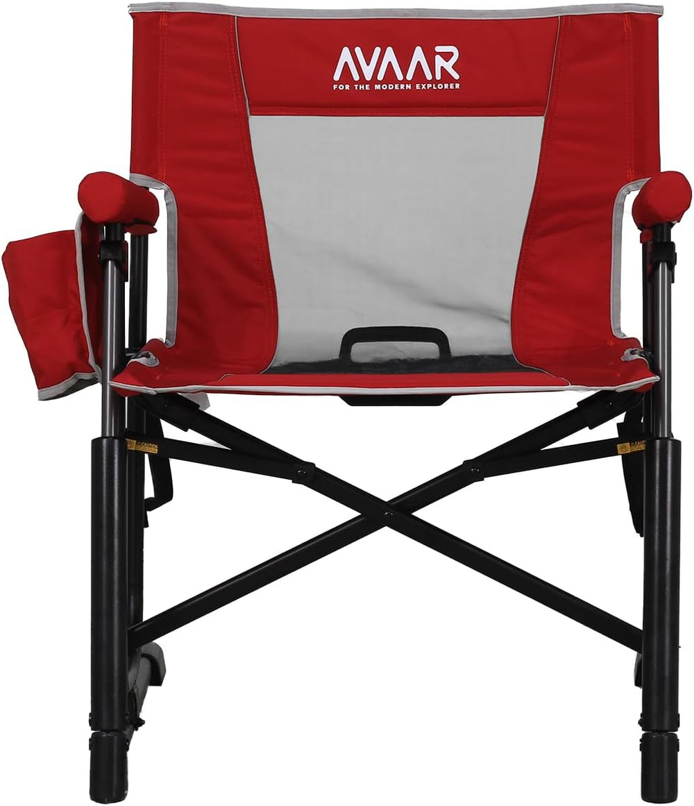 Go-Flow Compact Rocking Camping Chair,Durable Armrests,Drink Holder & Com...