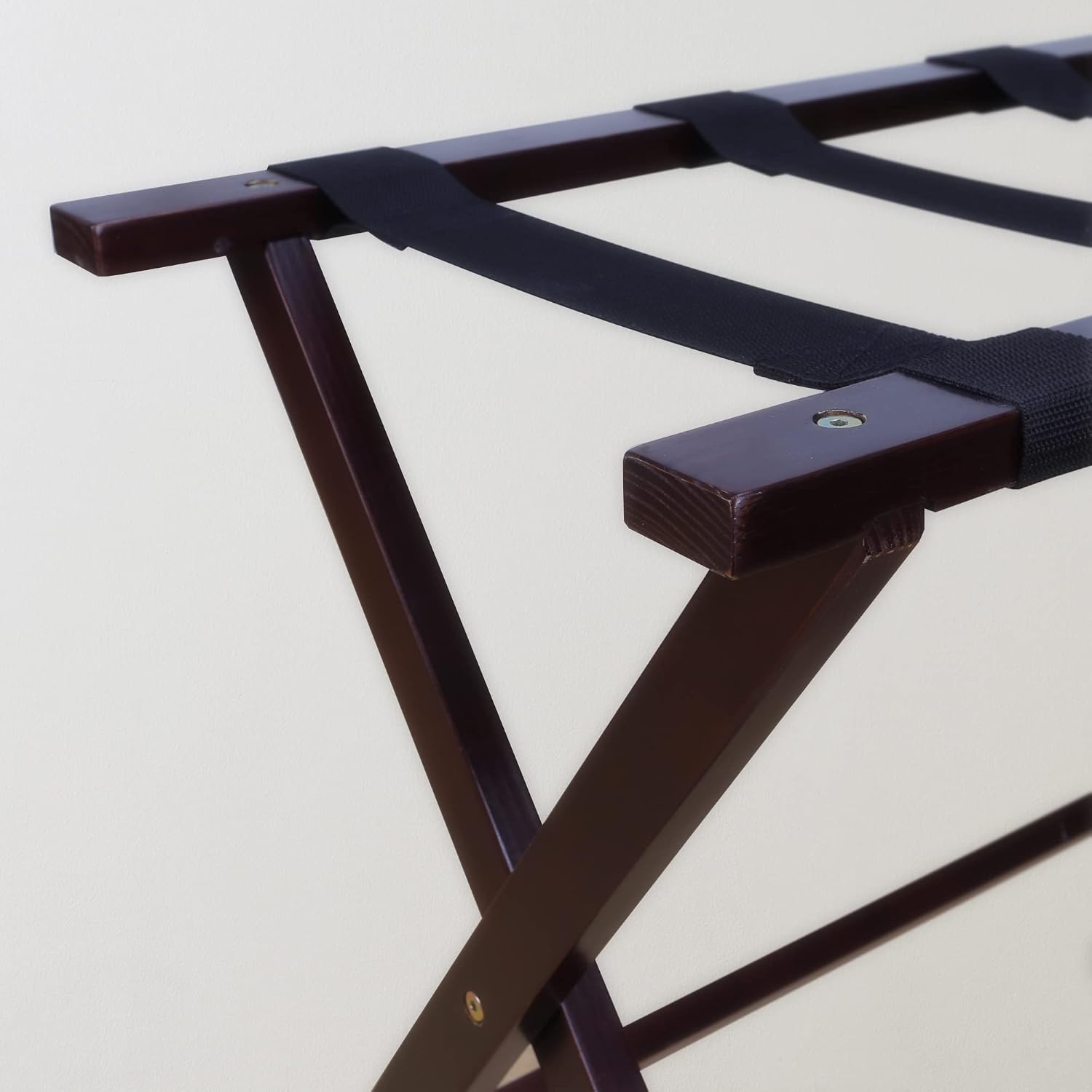 Casual Home Heavy Duty 30" Extra-Wide Luggage Rack, solid wood