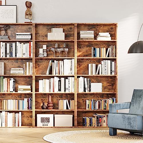 IRONCK Industrial Bookshelves and Bookcases Floor Standing 6 Shelf Display St...