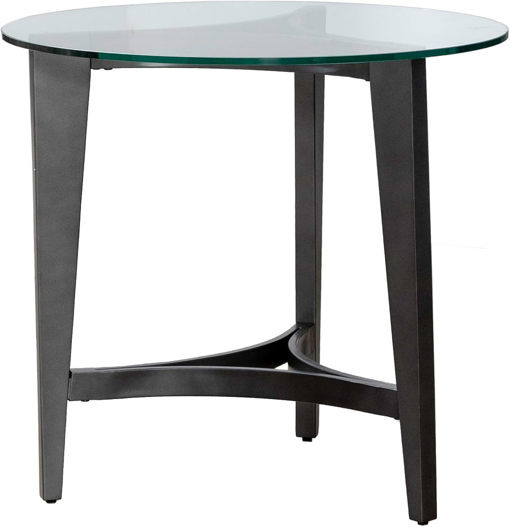 Liberty Furniture Capri Glass Top 3 Piece Set - Cocktail Table, 2 End Tables ...