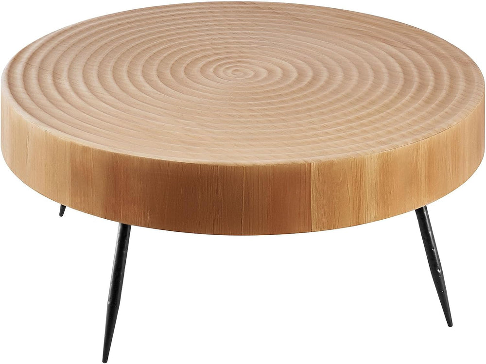 VEVOR 2 Pieces Round Coffee Tables Sets, 31.3 in Industrial Living Room Table...
