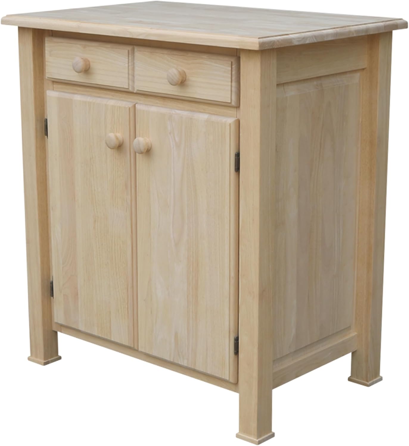 International Concepts Unfinished Kitchen Work Center