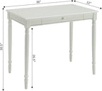 Convenience Concepts French Country Desk, White
