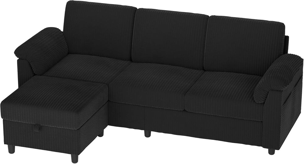 Vongrasig 79" Convertible Sectional Couch for Living Room, Modular L Sha...