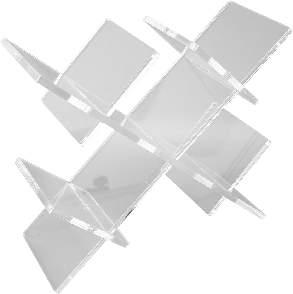 Countertop Wine Rack, 5 Bottle Wine Holder Stand with Transparent Acrylic Tab...