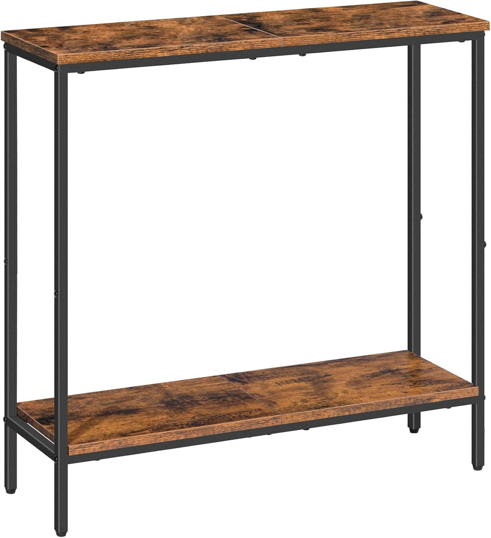 HOOBRO 29.5" L Narrow Console Table, 8.7" D Small Entryway Table | ...
