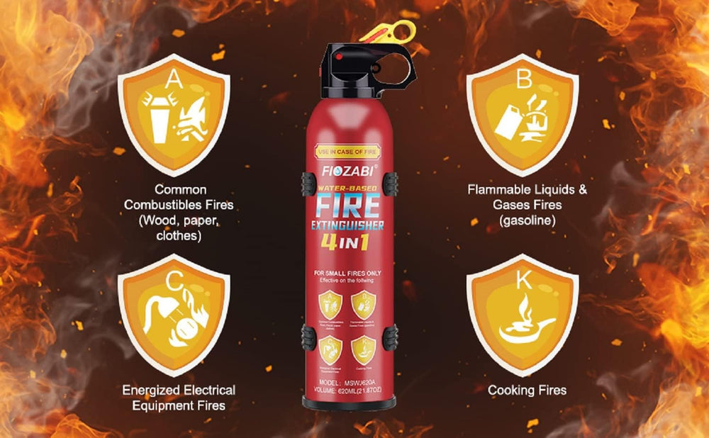 Portable Fire Extinguisher Spray With Bracket Can Prevent Re-Ignition,Best Su...