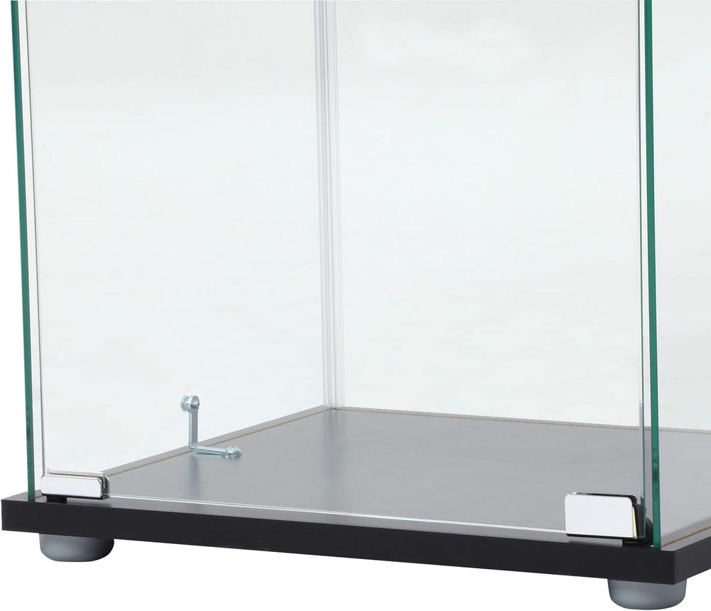 不二貿易(Fujiboeki) 3 Tiers Glass Collection Case, 高さ86cm, Clear