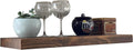 joelsantiques - 36 Inch Wooden Floating Shelves for Wall - 36x8x2 in - Made of Natural Wood - Heavy Duty Rustic Wall Shelves for Bedroom - Perfect for Living Room, Kitchen - Medium Brown