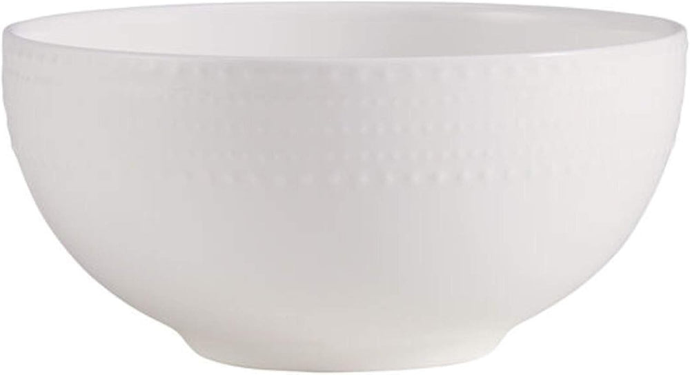 Mikasa Annabelle 40-Piece Dinnerware Set Service for 8 Bone China White
