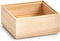 Zeller Storage Box, Pine, Natural, ca. 15 x 15 x 7 cm