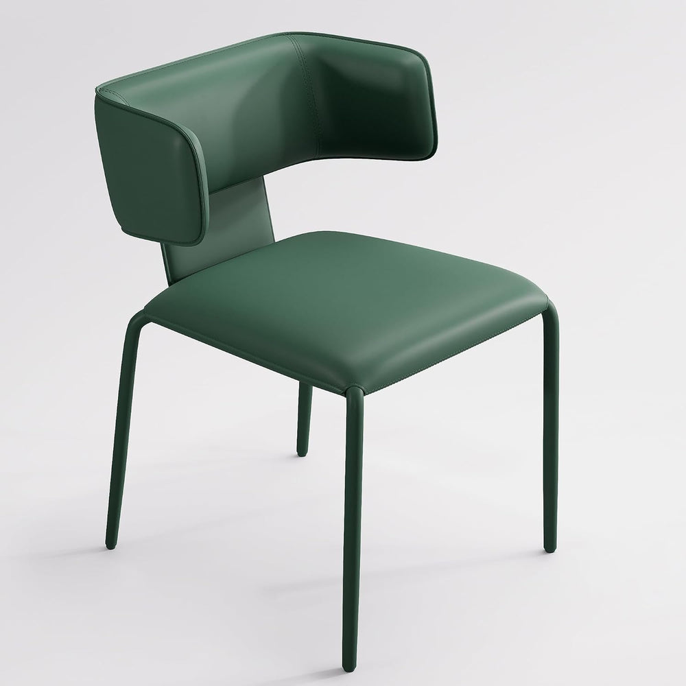 YOUNIKE Upholstered Dining Chair Single Premium Faux Leather Kitchen Dining R...