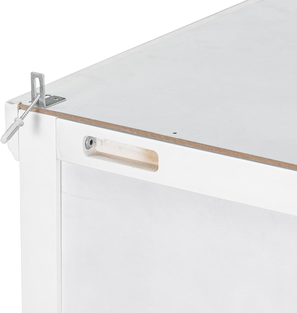 VilroCaz Freestanding Large Kitchen Pantry, Wooden Kitchen Organizers and Sto...