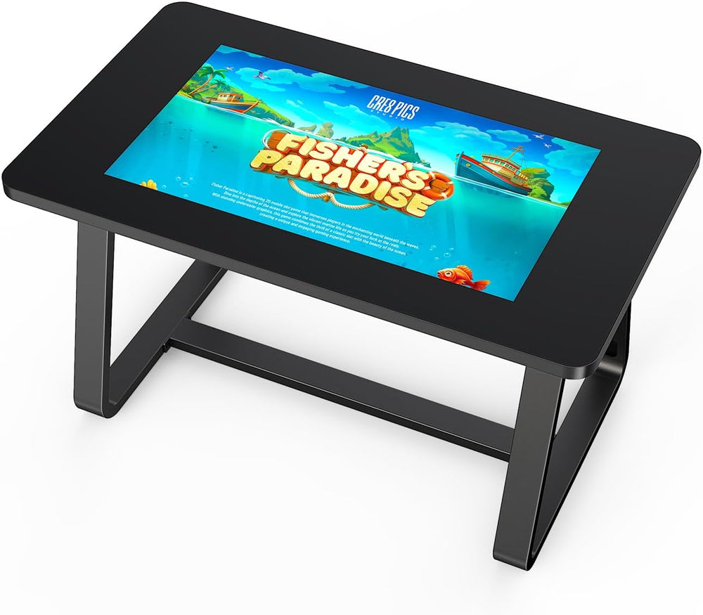 MWE 32 Inch Game Table, Multifunctional Touchscreen Table, Detachable Interac...