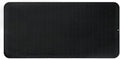 Silicone Dish Drying Mat for Multiple Usage,Easy clean,Eco-friendly,Heat-resistant Silicone Mat for Kitchen Counter or Sink,Refrigerator or Drawer Liner Black 5XL 36inches x 18inches