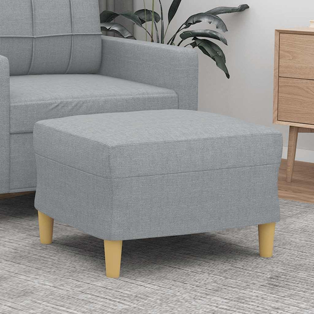Cozy Fabric Footstool, 23.6x19.7x16.1 Inches, Durable and Breathable Fabric, ...