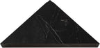 Palisade Vinyl Waterproof Corner Shower Shelf in Black Ice