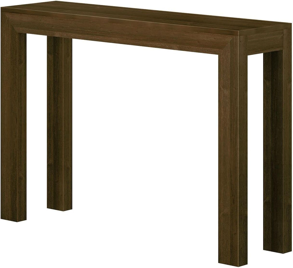 Plank+Beam Modern Console Table, 46 Inch, Walnut