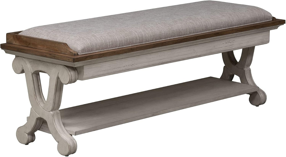 LIBERTY FURNITURE INDUSTRIES, INC. Farmhouse Reimagined Bed Bench