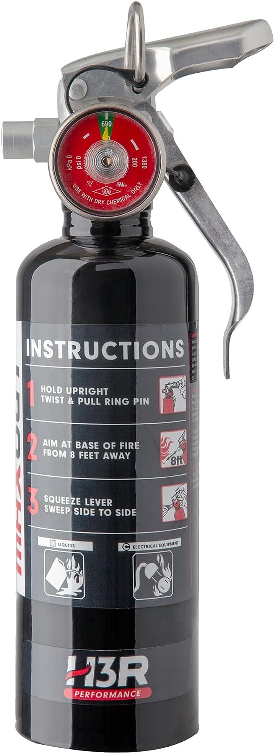 MaxOut Compact Fire Extinguisher for Vehicles – Cars, Trucks, UTVs, RVs &...