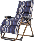 Sun Loungers Gravity Chair,Patio Reclining Lounge Adjustable for Indoor Outdoor with Cushion Recliner Patio(1004)