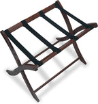 Winsome Scarlett Luggage Rack in Walnut, Sturdy Folding Suitcase and Bag Stand for Guest Room, Bedroom, Must Have Foldable Storage Essential for Guests, Small Businesses, Home